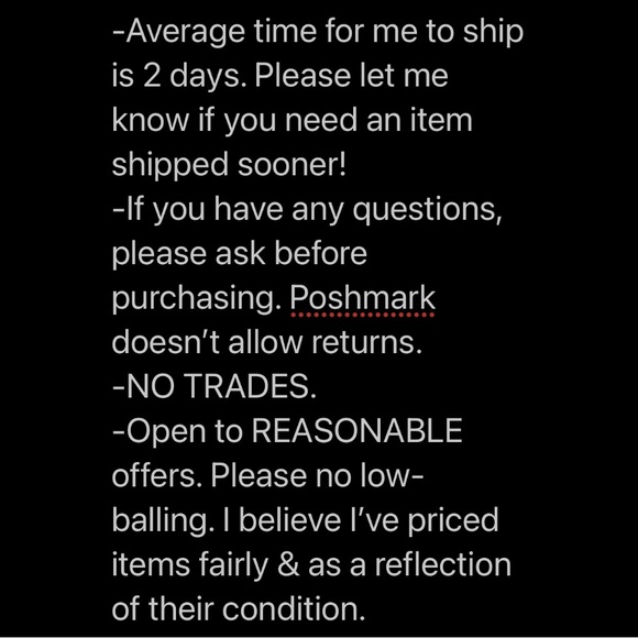 CLOSET GUIDELINES & FAQS - Picture 2 of 4